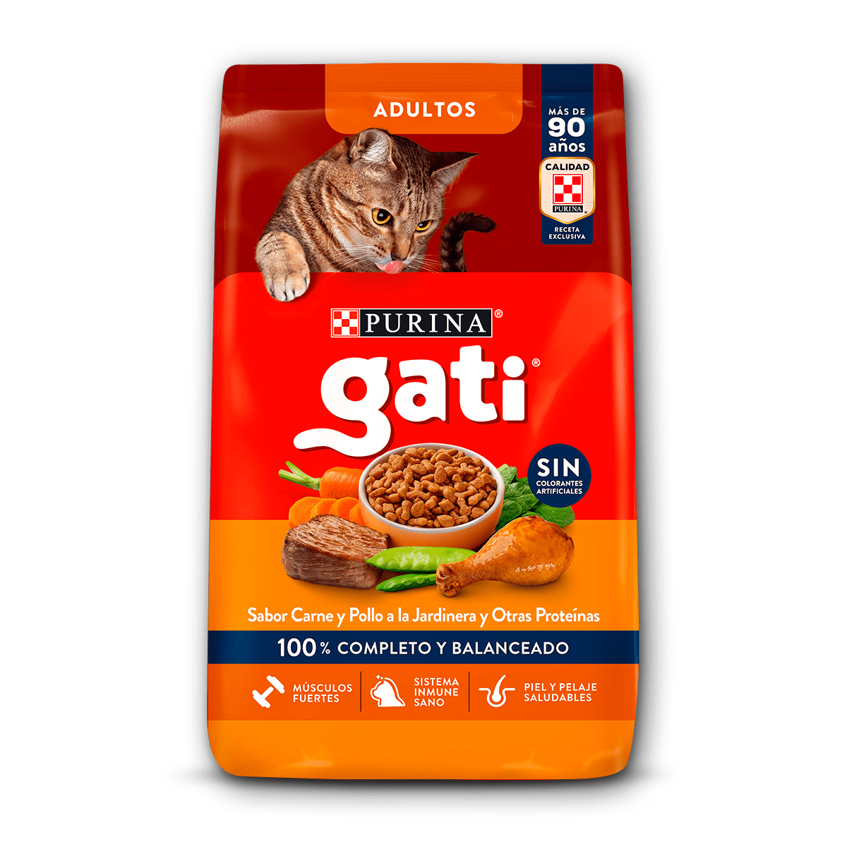 Comida de gato sabor pescado y salmón | Gati Argentina