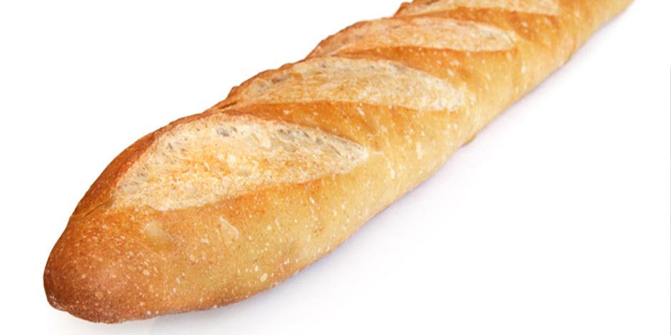 Los perros pueden comer pan - Baguette Aunque los perros pueden comer pan, como este baguette, hay que controlar las cantidades y los ingredientes.