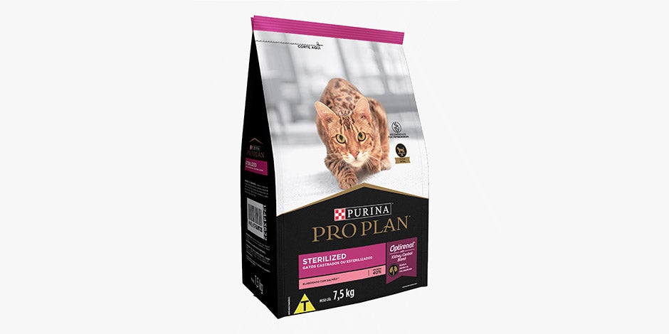Comida para gatos castrados – PRO PLAN Bolsa de comida para gatos castrados PRO PLAN® Sterilized.