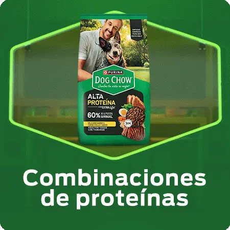 Alimento para perros Dog Chow con combinaciones de proteínas